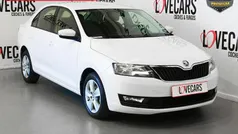Blanco Usado 2018 Skoda Rapid Ambition Utilitario | 12.700 € (Precio justo)