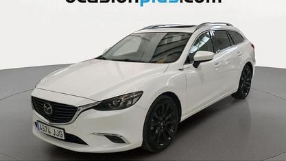 Käytetty Mazda 6 Luxury 175 HP (128 kW) 2015 Valkoinen Farmari