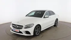 Blanco Usado 2020 Mercedes C200 AMG line Berlina | 31.399 € (Precio justo)
