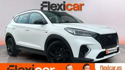 Usado Hyundai Tucson N Line 177 CV (130 kW) 2020 Blanco SUV