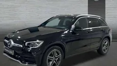 Negro Usado 2021 Mercedes GLC220 AMG line SUV | 40.900 € (Precio justo)