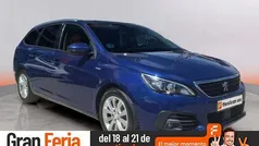 Azul Usado 2019 Peugeot 308 Allure Familiar | 11.890 € (Precio justo)