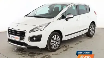 Käytetty Peugeot 3008 Style 120 HP (88 kW) 2014 Valkoinen Farmari