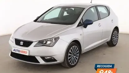 Usado Seat Ibiza CONNECT 90 CV (66 kW) 2016 Gris Berlina