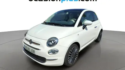 Usado Fiat 500 Lounge 69 CV (50 kW) 2016 Blanco Utilitario