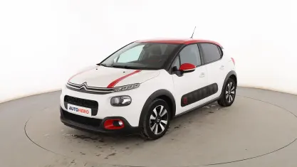 Usado Citroën C3 Feel 100 CV (73 kW) 2017 Gris Berlina