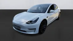 Blanco Usado 2021 Tesla Model 3 Performance Berlina | 31.900 € (Precio justo)