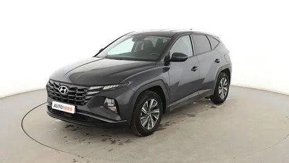 Gris Usado 2021 Hyundai Tucson SUV | 22.299 € (Precio justo)