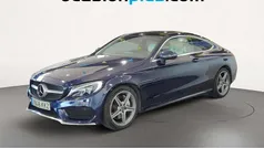 Azul Usado 2018 Mercedes C300 AMG Coupe | 31.728 € (Precio justo)