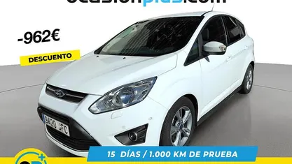 Blanco Usado 2015 Ford C-MAX Titanium Monovolumen | 7028 € (Buen precio)