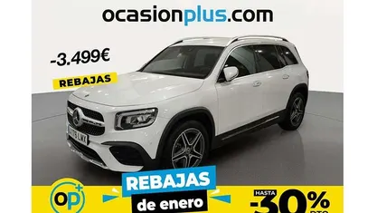 Blanco Usado 2021 Mercedes GLB200 AMG SUV | 32.637 € (Super precio)