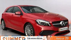 Rojo Usado 2018 Mercedes A200 Berlina | 21.490 € (Buen precio)