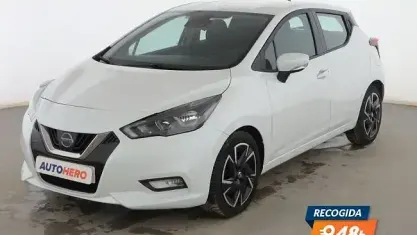 Używany Nissan Micra Acenta 92 KM (67 kW) 2021 Biały Hatchback