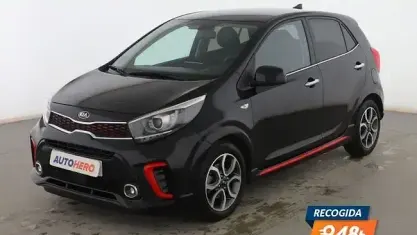 Brugt Kia Picanto GT-Line 85 HK (62 kW) 2020 Sort Hatchback