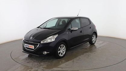 Usado Peugeot 208 Style 82 CV (60 kW) 2015 Azul Utilitario