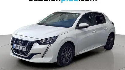 Usado Peugeot 208 Active 102 CV (75 kW) 2021 Blanco Utilitario