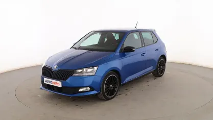 Usado Skoda Fabia 95 CV (69 kW) 2021 Azul Utilitario