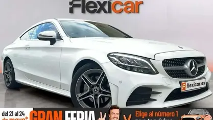 Usado Mercedes C220 194 CV (142 kW) 2020 Blanco Coupe