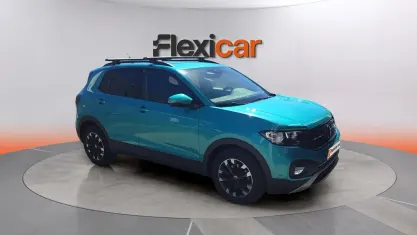 Usado VW T-Cross Advance 110 CV (80 kW) 2021 Verde SUV