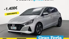 Gris Usado 2021 Hyundai i20 | 14.890 € (Precio justo)