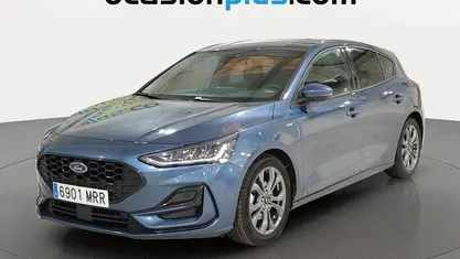 Käytetty Ford Focus ST-Line 155 HP (114 kW) 2024 Sininen Viistoperä