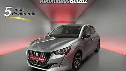 Usado Peugeot 208 Allure 100 CV (73 kW) 2023 Gris Utilitario