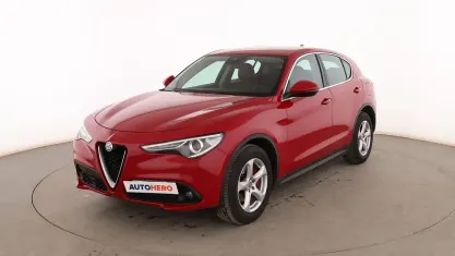 Usado Alfa Romeo Stelvio Super 180 CV (132 kW) 2017 Rojo SUV