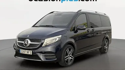 Usado Mercedes V300 Avantgarde 239 CV (175 kW) 2021 Azul Monovolumen