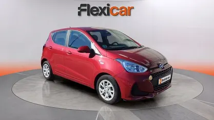 Usado Hyundai i10 GO! 67 CV (49 kW) 2018 Rojo Utilitario