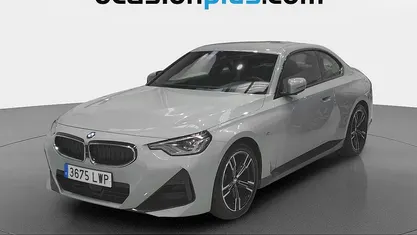 Gris Usado 2022 BMW 220 Coupe | 34.955 € (Precio justo)