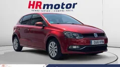 Rojo Usado 2014 VW Polo Advance Berlina | 9290 € (Precio justo)