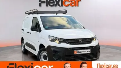 Usado Peugeot Partner 102 CV (75 kW) 2021 Blanco Monovolumen