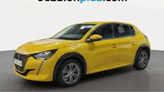 Amarillo Usado 2021 Peugeot e-208 Allure Utilitario | 13.819 € (Buen precio)