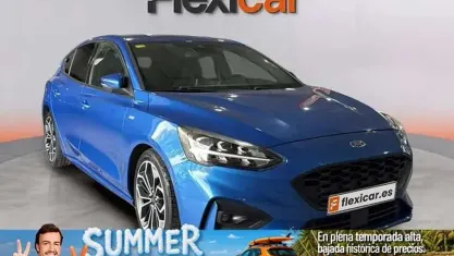 Usado Ford Focus Titanium 120 CV (88 kW) 2018 Azul Utilitario