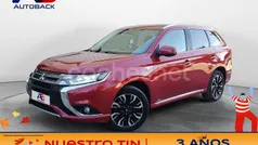 Rojo Usado 2016 Mitsubishi Outlander P-HEV SUV | 13.650 € (Precio justo)