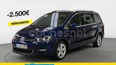 Azul Usado 2018 VW Sharan Advance Monovolumen | 23.450 € (Precio justo)