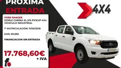 Blanco Usado 2018 Ford Ranger XL Recogida | 21.500 € (Super precio)