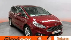 Rojo Usado 2017 Ford S-MAX Titanium Monovolumen | 19.990 € (Precio justo)