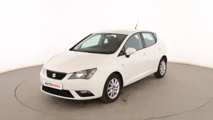 Usado Seat Ibiza Reference 90 CV (66 kW) 2017 Blanco Berlina