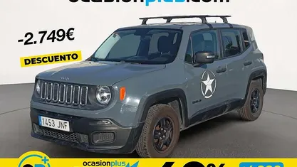 Usado Jeep Renegade Sport 120 CV (88 kW) 2016 Gris SUV