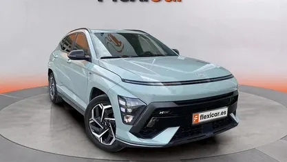 Azul Usado 2023 Hyundai Kona N Line SUV | 22.790 € (Precio justo)
