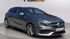 Gris Usado 2017 Mercedes A200 AMG line Berlina | 18.890 €