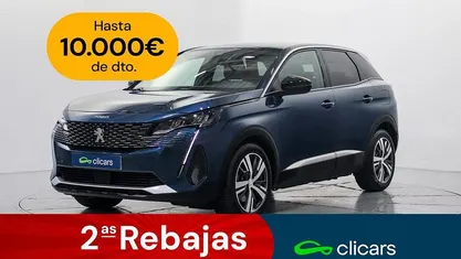 Azul Usado 2021 Peugeot 3008 Allure SUV | 18.990 € (Buen precio)