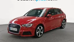 Rojo Usado 2017 Audi A3 Sportback S-Line Utilitario | 18.637 € (Precio justo)