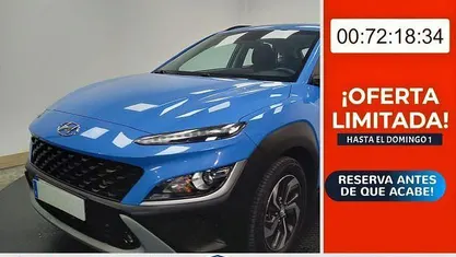 Azul Usado 2021 Hyundai Kona SUV | 16.290 € (Precio justo)