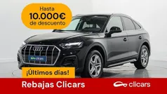 Negro Usado 2022 Audi Q5 Sportback Advanced SUV | 39.890 € (Buen precio)