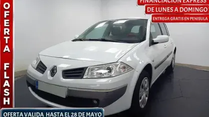 Usado Renault Mégane Authentique 85 CV (62 kW) 2006 Blanco Berlina