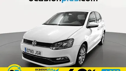 Usado VW Polo Sportline 90 CV (66 kW) 2015 Blanco Utilitario