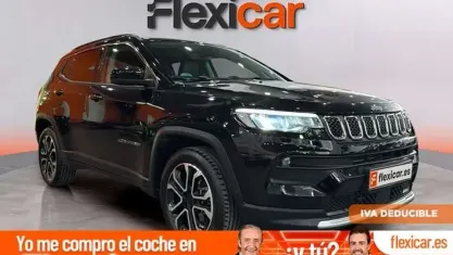 Usado Jeep Compass Limited 131 CV (96 kW) 2022 Negro SUV
