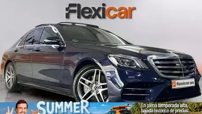 Usado Mercedes S350 286 CV (210 kW) 2019 Azul Berlina